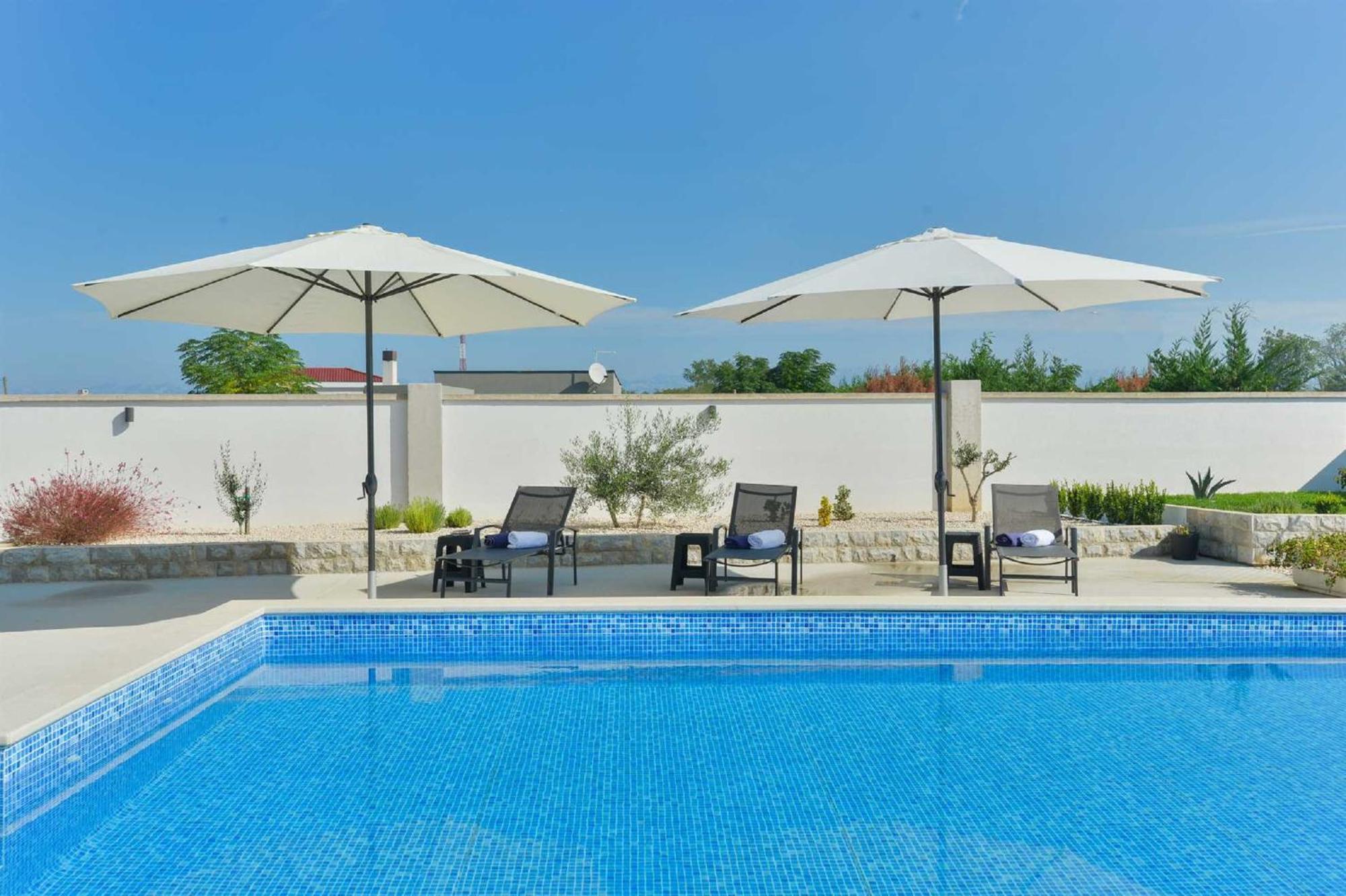 Villa Miranda With Pool Zaton (Zadar) Exterior foto