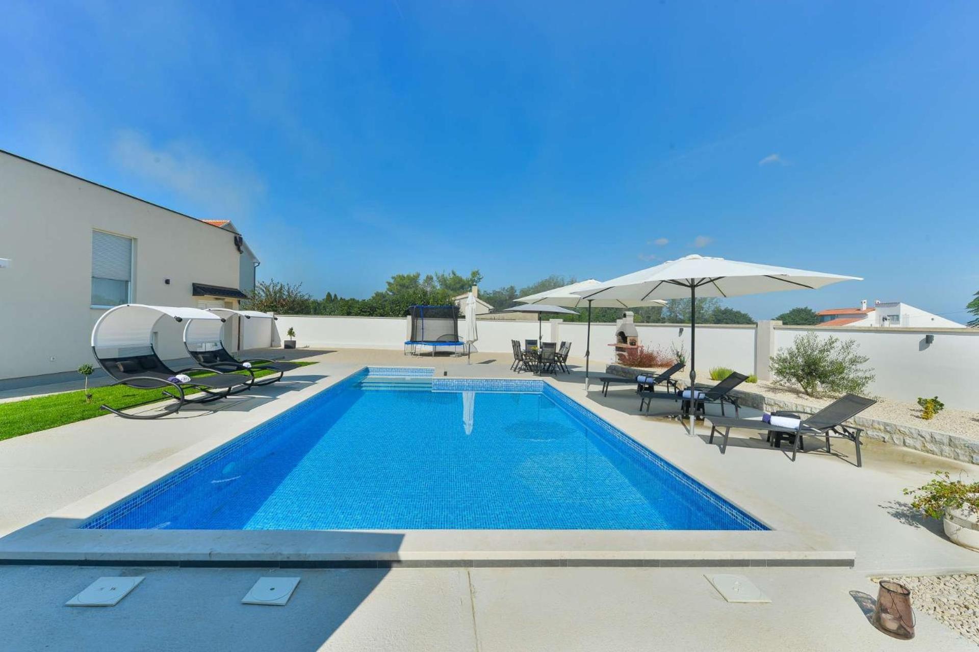 Villa Miranda With Pool Zaton (Zadar) Exterior foto